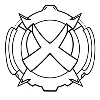 Kolorowanka Logo Overwatch 21592-19884