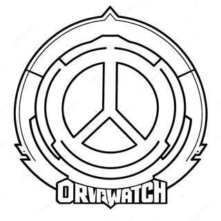 Kolorowanka Logo Overwatch 21592-20027