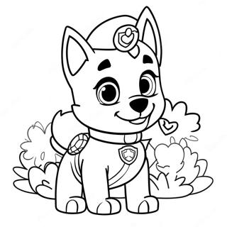 Kolorowanka Paw Patrol Na Wielkanoc 21872-20250