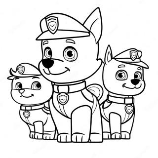 Urocze Postacie Paw Patrol Kolorowanka Wielkanocna 21873-20255