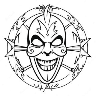 Kolorowanka Z Logo Slipknot 21922-20292