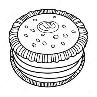 Kolorowanka Z Ciasteczkiem Oreo 22053-20386