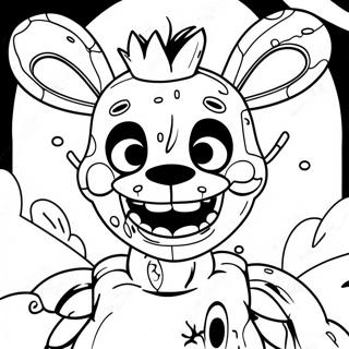 Straszna Kolorowanka Springtrap Z Fnaf 22164-20479