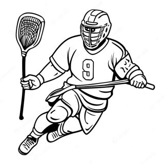 Lacrosse Kolorowanki