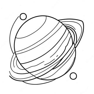 Kolorowanka Z Saturnem 22783-20962