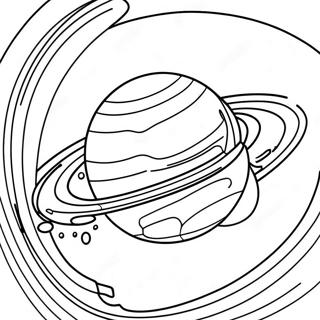 Kolorowanka Z Saturnem 22783-20963