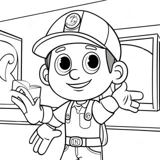 Kolorowanka Z Handy Manny 22803-20979