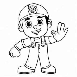 Kolorowanka Z Handy Manny 22803-20980