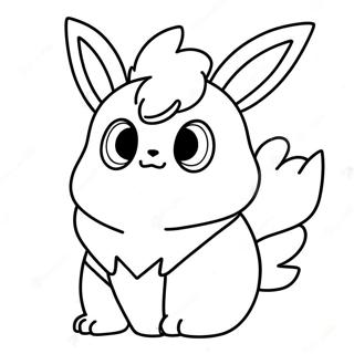 Flareon Kolorowanki