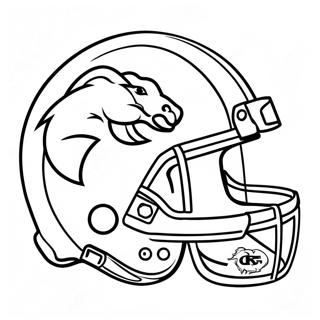 Kolorowanka Z Logo Broncos 23463-21680