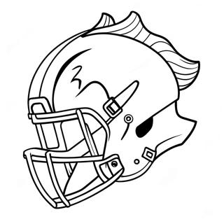 Kolorowanka Z Maskotka Broncos 23464-21683