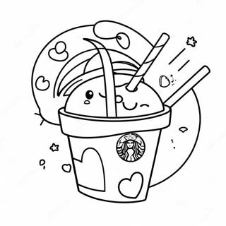 Kolorowanka Kawaii Starbucks 23493-21702