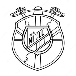 Kolorowanka Logo Nhl 23683-21854