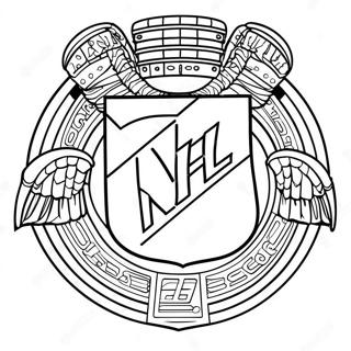 Kolorowanka Logo Nhl 23683-21855