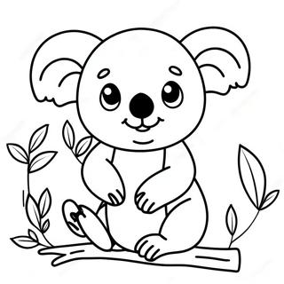 Uroczy Koala Kolorowanka 24004-22114