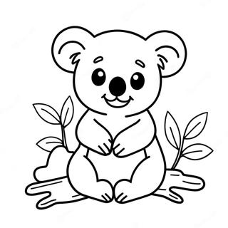 Uroczy Koala Kolorowanka 24004-22115