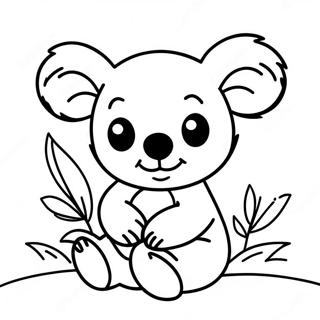 Uroczy Koala Kolorowanka 24004-22116