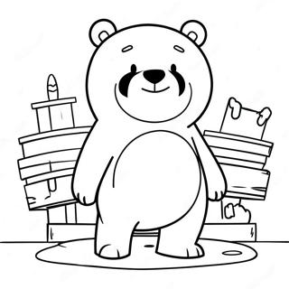 Kolorowanka Z We Bare Bears 24073-22166