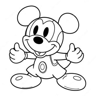 Toodles Klub Mickey Mouse'a Kolorowanki