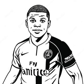 Kolorowanka Mbappe 2512-2042