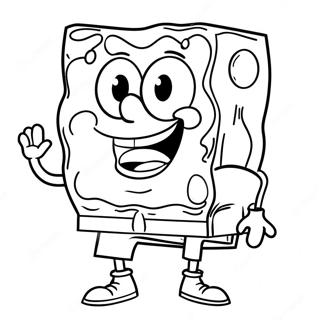 Kolorowanka Z Spongebobem 25365-23184