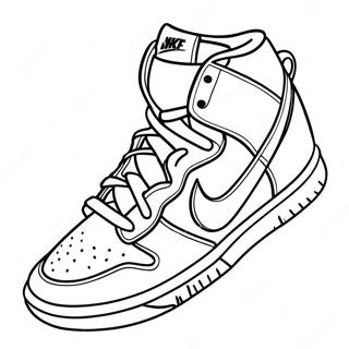 Kolorowanka Nike Dunks 25485-23466