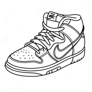 Kolorowanka Nike Dunks 25485-23467