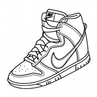 Kolorowa Kolorowanka Nike Dunks 25486-23282