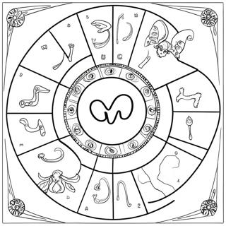 Kolorowanka Znakow Zodiaku 25747-23672