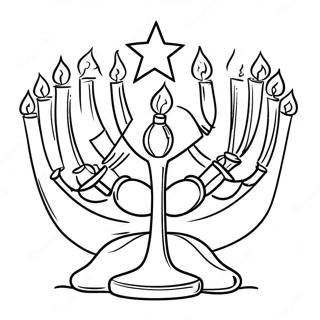 Kolorowanka Z Hanukka 261-211