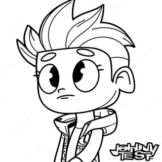 Johnny Test Kolorowanki