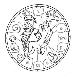 Kolorowanka Zodiak 2642-2154