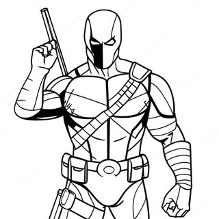 Deathstroke Kolorowanki