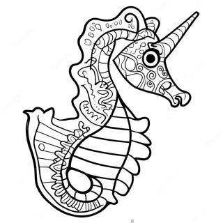 Kolorowanka Seahorse 2687-2187