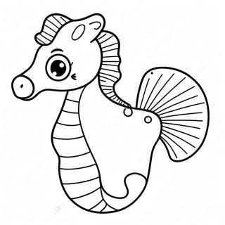 Urocza Kolorowanka Seahorse Plywajaca 2688-2191