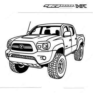 Kolorowanka Toyota Tacoma 27333-24915