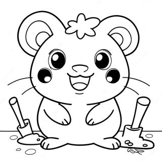 Hamtaro Kolorowanki