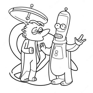 Futurama Kolorowanka 27733-25228