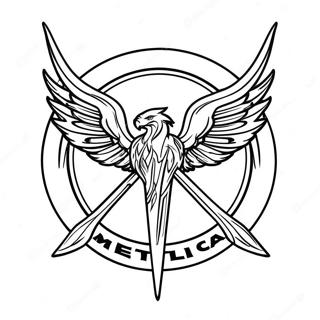 Kolorowanka Logo Metallica 28184-25578