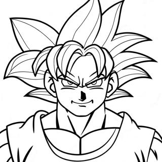 Goku Super Saiyan 4 Kolorowanki