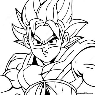 Goku Super Saiyan 4 W Akcji Kolorowanka 28406-25752