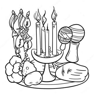 Kolorowanka Kwanzaa 2848-2307