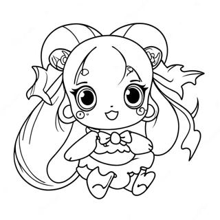 Kolorowanka Magicznej Transformacji Precure 28747-26014