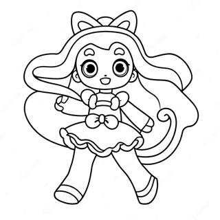 Kolorowanka Magicznej Transformacji Precure 28747-26015