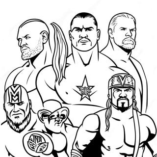 Supergwiazdy Wwe W Akcji Kolorowanka 28827-26078