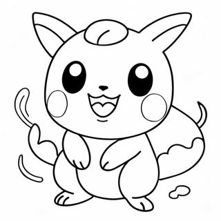 Chibi Pokemon Kolorowanki