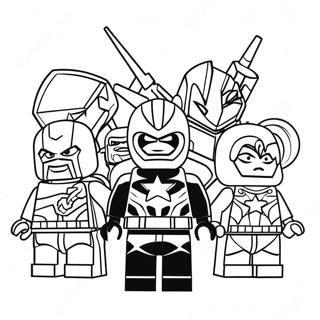 Kolorowanka Lego Avengers 3028-2474