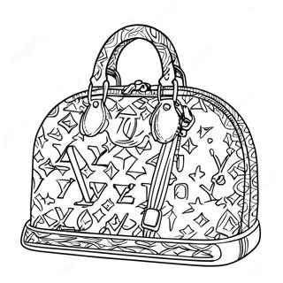 Kolorowanka Z Logo Louis Vuitton 30908-27719