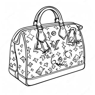 Kolorowanka Z Torebka Louis Vuitton 30909-27722