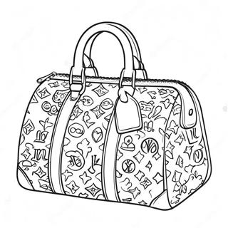 Kolorowanka Z Torebka Louis Vuitton 30909-27723